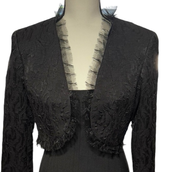 Lafayette 148 New York Jackets & Blazers - Lafayette 148 Black Cropped Blazer Jacket 10